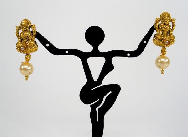 lakshmi idol necklace set