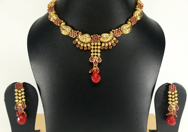 traditional antique necklace set