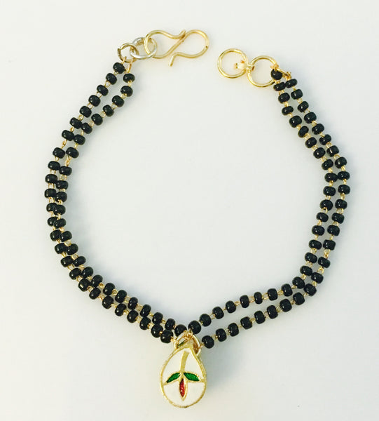contemporary mangalsutra bracelet