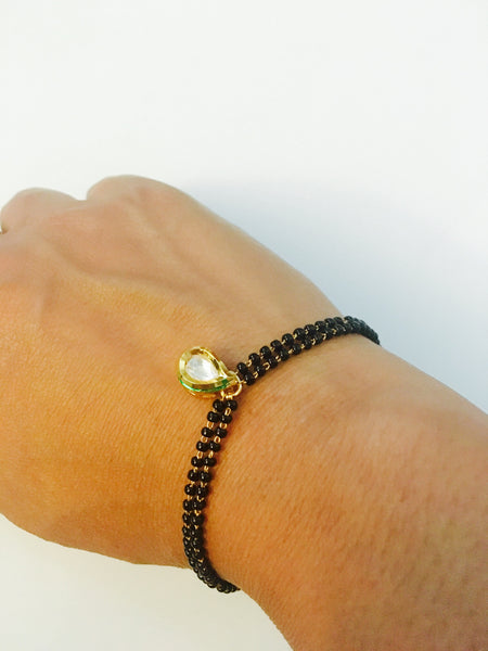 contemporary mangalsutra bracelet