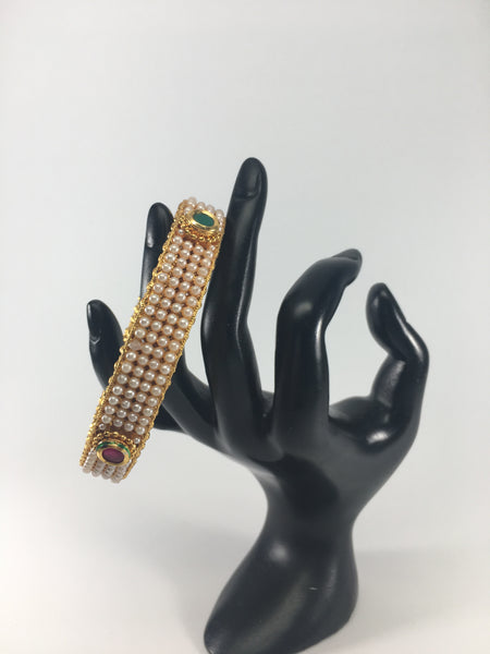 Pearl kada bangle