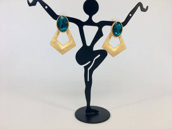 rhinestone earrings