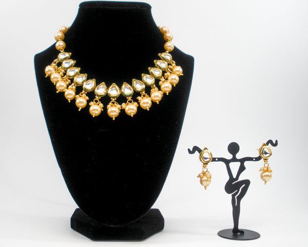 grand kundan necklace set