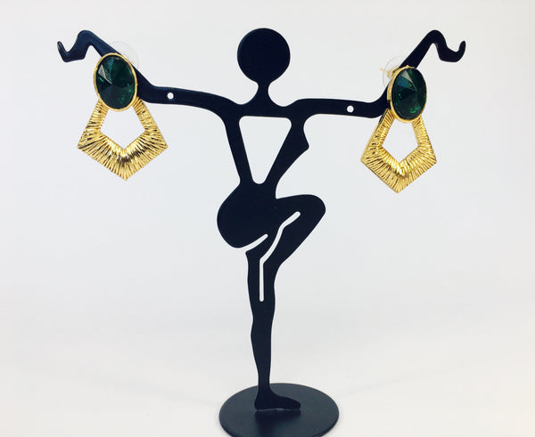 rhinestone earrings